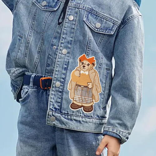 Parches De Bordado Para Ropa Parches De Ropa Apliques De Oso