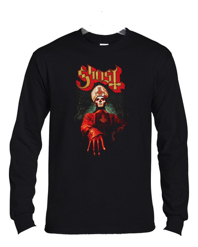 Polera Ml Ghost Emeritus Hand Metal Abominatron