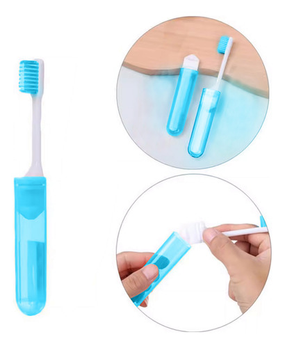 Cepillo De Dientes Plegable L Travel Bulks Con Diente 7382