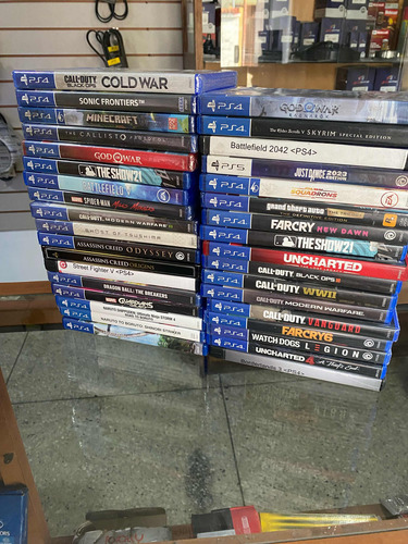 Variedad Juegos Ps4/ps5 Nintendo Switch Tienda Física