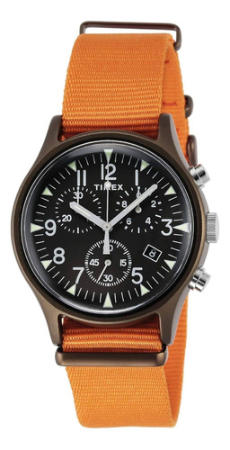 Reloj Timex Para Hombre Tw2t10600 Cronógrafo De Aluminio