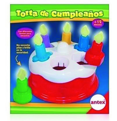 Imagen 1 de 3 de  Torta De Cumpleaños Juguete Bebe Educando Antex 
