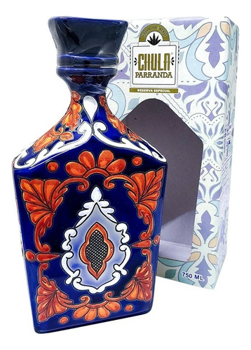 Tequila Artesanal Chula Parranda Extra Añejo Cerámica 750 Ml