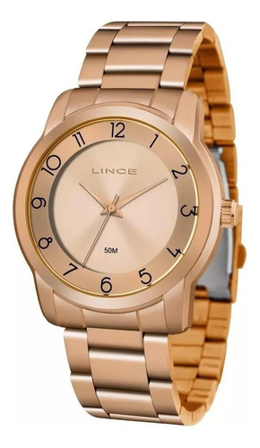 Relógio Lince Feminino Rose Gold Lrr4590l R2rx