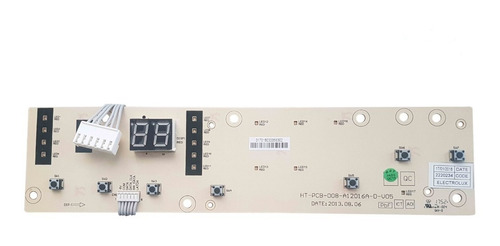 Imagen 2 de 7 de Plaqueta Lavarropas Gafa 7500 6500 6505 Con Display Original