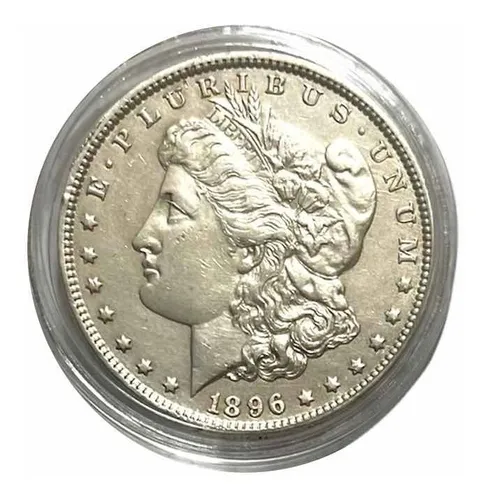 comprar Moneda Un Dólar Morgan Plata Ley .900 Del Año 1896