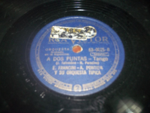 Pasta Francini Pontier Julio Sosa Rca Victor 630025 C38