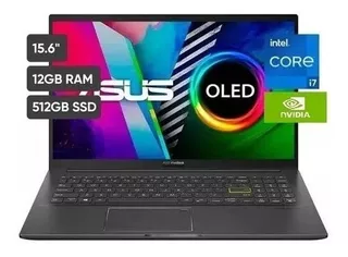 Asus Vivobook 15 Oled Ci7-1165g7 12gb 512ssd Mx350 2gb 2022