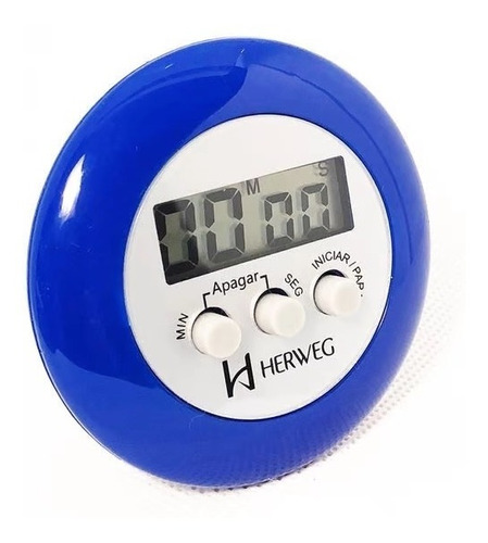 Cronometro Timer Regressivo Digital 60m Herweg 3308