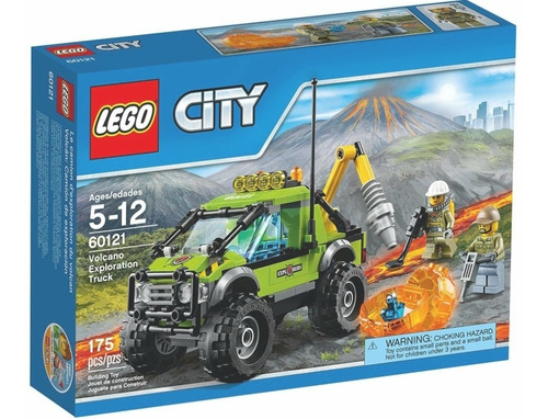 Lego City 60121 Volcán Camión De Exploración. 