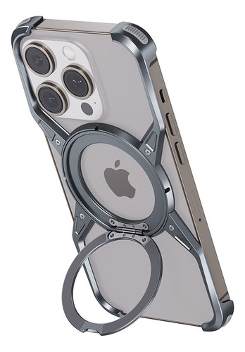 Funda Teléfono Aleación Aluminio For iPhone 16/15/14/13/12