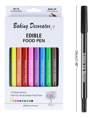 Ei. Marcadores Para Colorir, Canetas, Alimentos Para