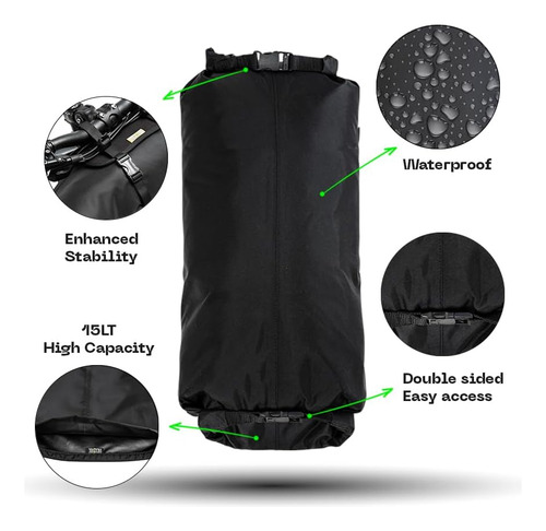 Bolsa De Manillar De Bicicleta Easyrider Pack2ride - Toc De