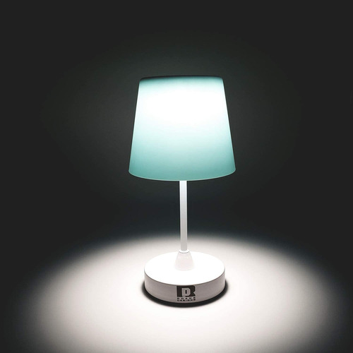Roane LED Lámpara de Mesa de 3 pasos Inalámbrico Recargable Para Interiores Y Exteriores-Azul 