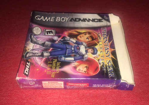 Phantasy Star Collection Game Boy Advance Nintendo Ds (Usado)