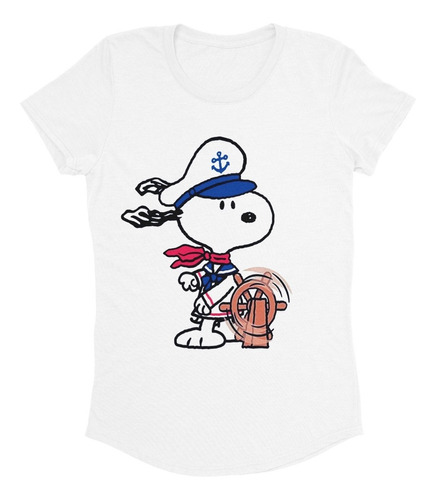 Playera Blusa Capitán Snoopy Peanuts