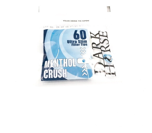 Filtros Dark Horse Menthol Crush 60 Unidades