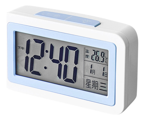 Reloj Electrónico Multifuncional De Pantalla Grande Alarma C