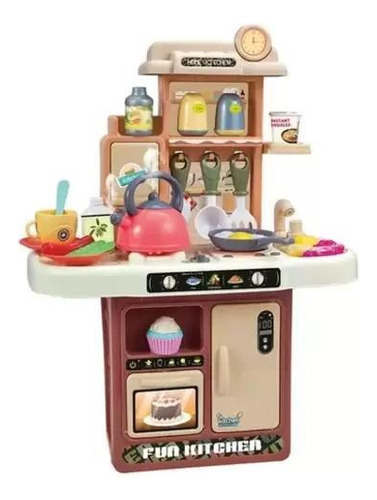 Kit Cozinha Infantil Com Acessorios Luz Som Zippy Toys 9278