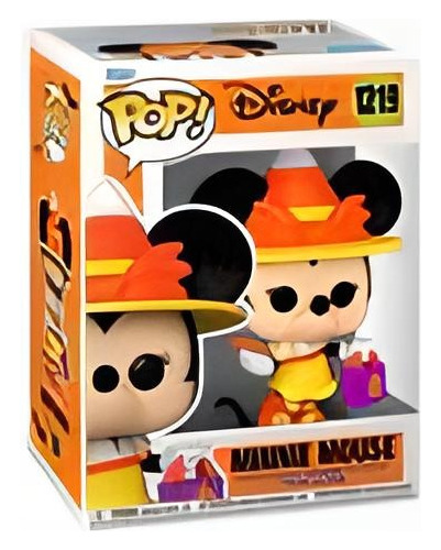 Minnie Mickey Disney Trickt Or Treat Halloween Funko Pop 