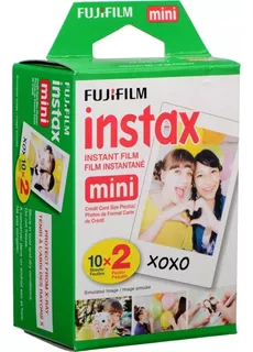 Fujifilm Cartucho Instax Mini Iso 800 Twin Pack (20 Hojas)