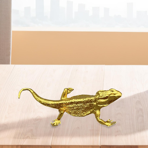 Estátua De Animal Escultura Criativa Artesanato Lagarto