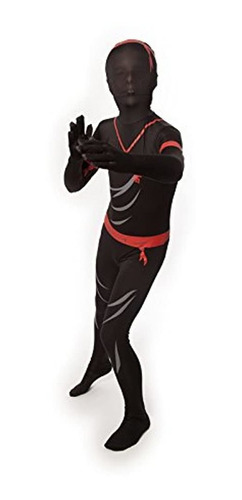 Disfraz De Ninja Para Niños Talla M Color Negro
