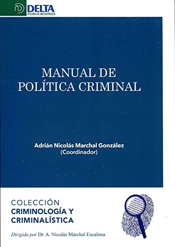 Libro Manual De Política Criminal De Adrián Nicolás Marchal