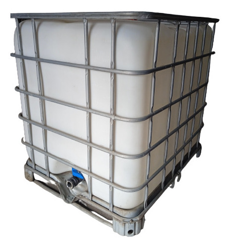 Contenedor Ibc Con Rejilla 1000 Lts. (segunda Vida) (Usado)