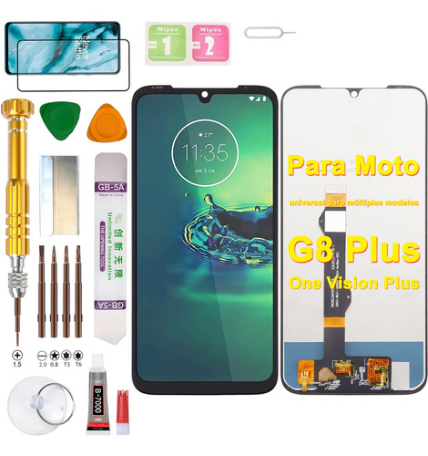 Pantalla Para Motorola Moto G8 Plus Xt2019 Display