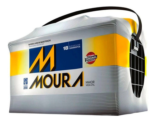 Bateria Auto Moura M22gd 12x65 Reforzada Nafta Gnc Diesel