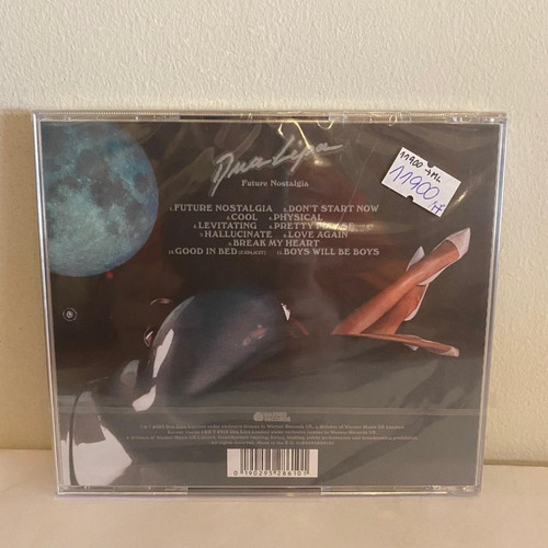 Imagen 2 de 5 de Dua Lipa Future Nostalgia Cd Europe Nuevo