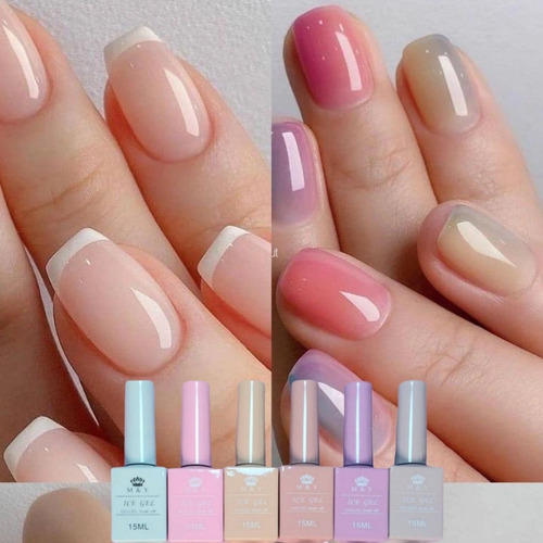 Imagen 2 de 2 de Esmalte Brillo Color Semipermanente, Manicure, Uñas