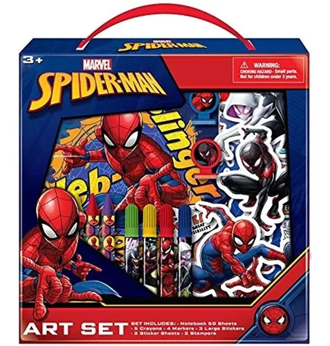 Set de pegatinas de Spider-Man de Marvel