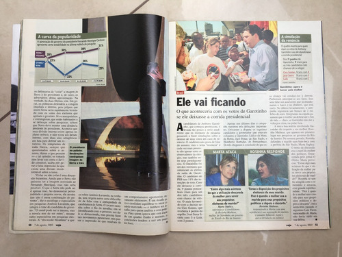 Revista Veja 31 Fernando Collor Lula José Ciro Gomes L203