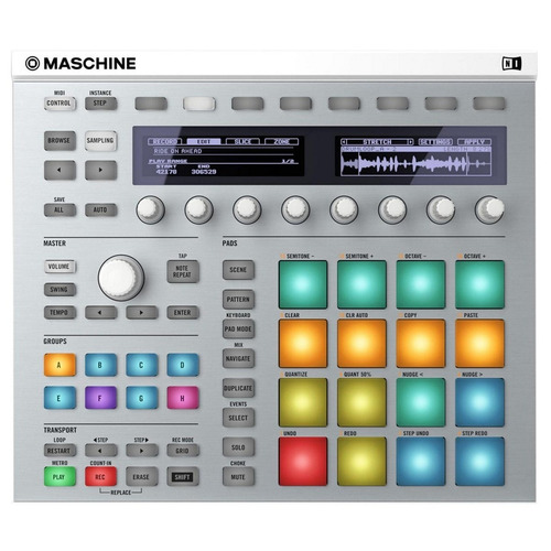 Interfaz Audio Color Blanco, Native Instruments Maschine Mk2