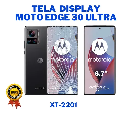 Tela Display Frontal Orig Motorola Moto Edge 30 Ultra Xt2241