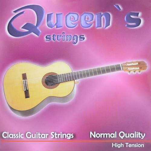 Cuerdas Queen Guitarra Clásica Nylon High Tension - Queen