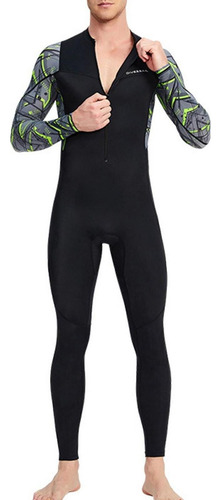 Traje De Neopreno Para Hombre, Neopreno, Cremallera Frontal