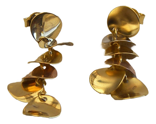 Aretes En Gold Filled Para Mujer - Oro Golfi #601