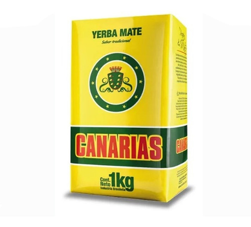 Imagen 1 de 5 de Yerba Mate Canarias 1kilo Pack X10un - Barata La Golosineria