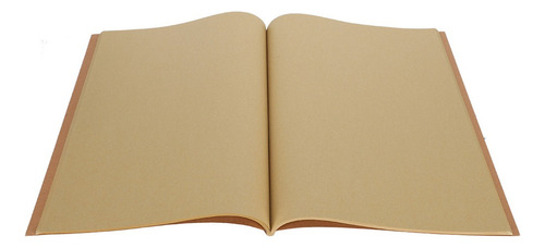 Cuaderno De Papel Kraft Portátil De 50 Páginas Para Bocetos