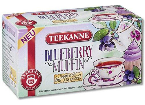 Teekanne Blueberry Muffin Te De Frutas Con Sabor A Muffin De