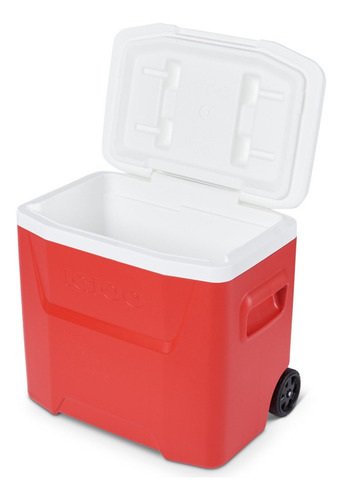 Cooler Igloo 26 Litros Laguna Roller 28qt Alça Telescópica