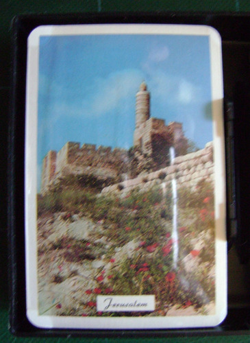 Naipes Cartas 2 Mazos Lion Jerusalem Israel 1960 - No Envío