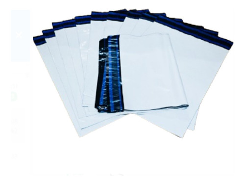 Kit C/ 200 Embalagem De Envio Branco 19x25 Inviolável Sedex