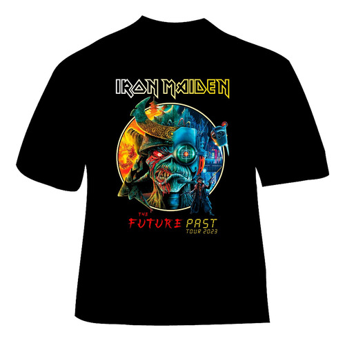 Polera Iron Maiden - Ver 124 - The Future Past Tour