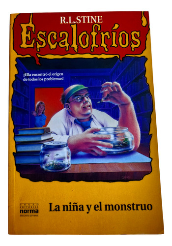 Libro Escalofrios R.l.stine La Niña Y El Monstruo Impecable (Usado)