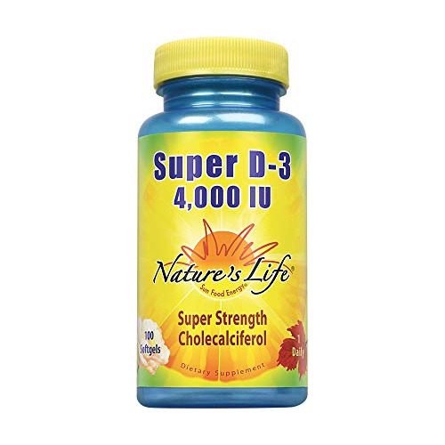 Suplemento Vitamina D-3 4000 Ui | Apoya Huesos, Dientes, Sistema Inm