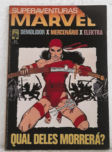 Hq Gibi Superaventuras Marvel N° 22 Com Cupom De Pontos Recortado - Abril - 1984